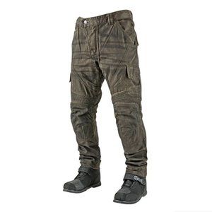 Men’s Motorcycle Pants Size 32 x 32 Kevlar Color Olive